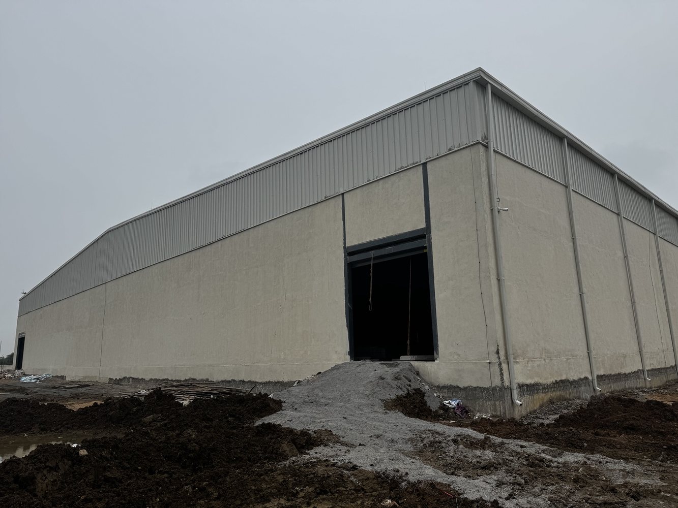 Industrial facility exterior