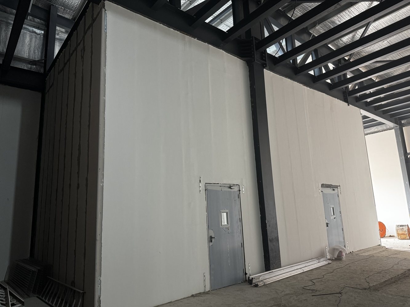Industrial interior walling
